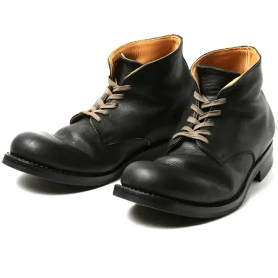 Ruvan Classic Leather Boots – Alexander Hampton