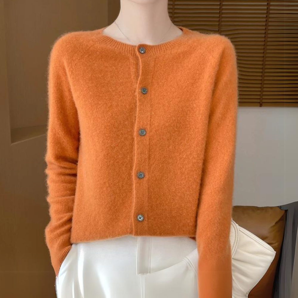 Siena Merino Wool Cardigan