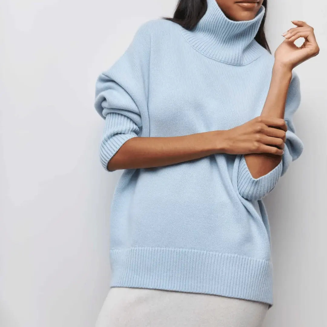 Clara Knit Turtleneck Sweater