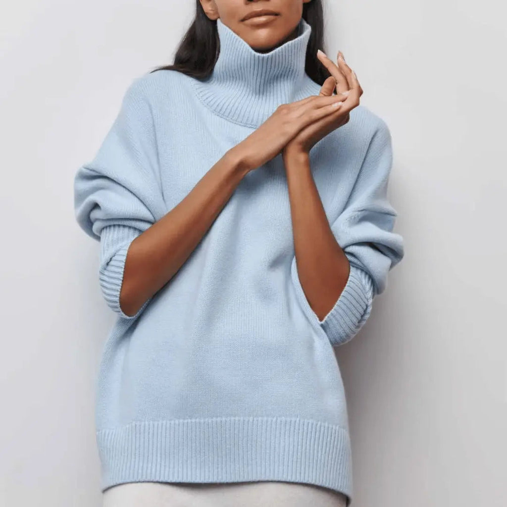 Clara Knit Turtleneck Sweater