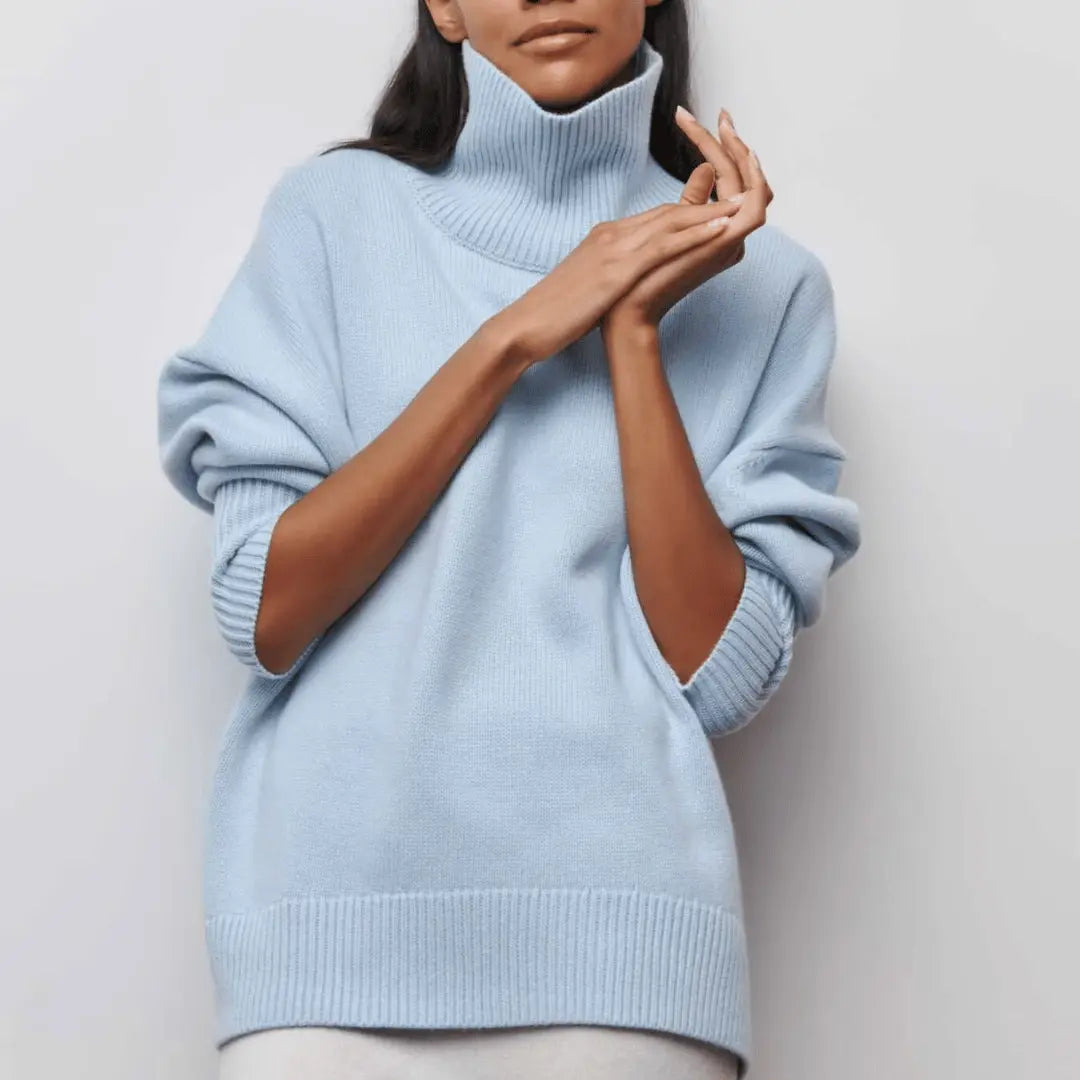 Clara Knit Turtleneck Sweater