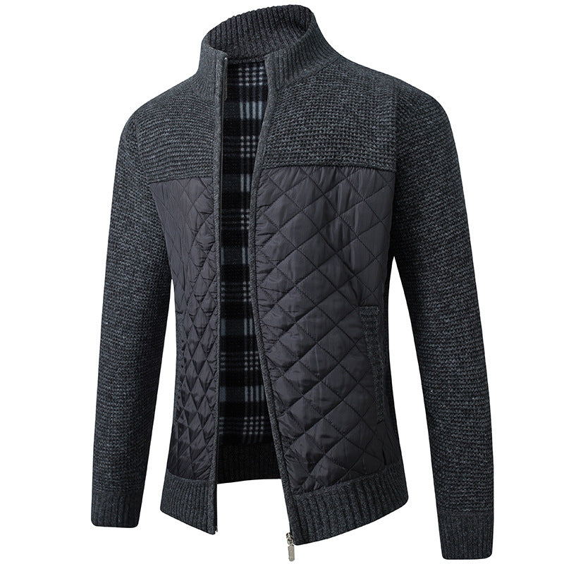 Men’s Dresden Quilted Knit Jacket