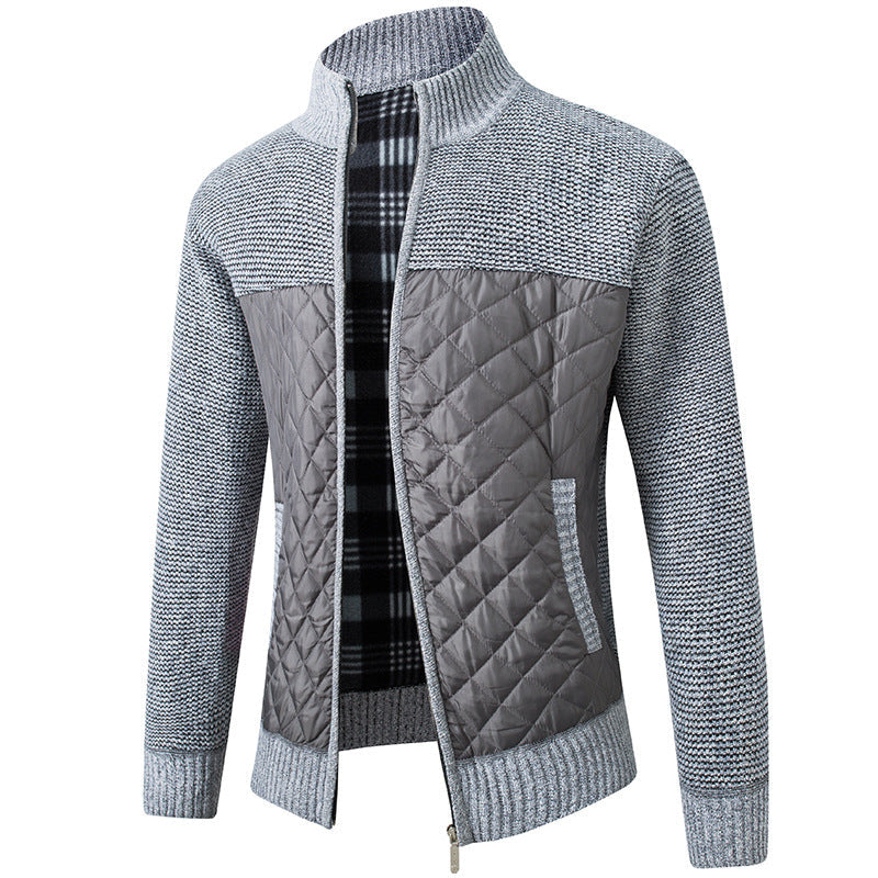 Men’s Dresden Quilted Knit Jacket