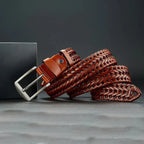 Lourdes Cowhide Leather Belt