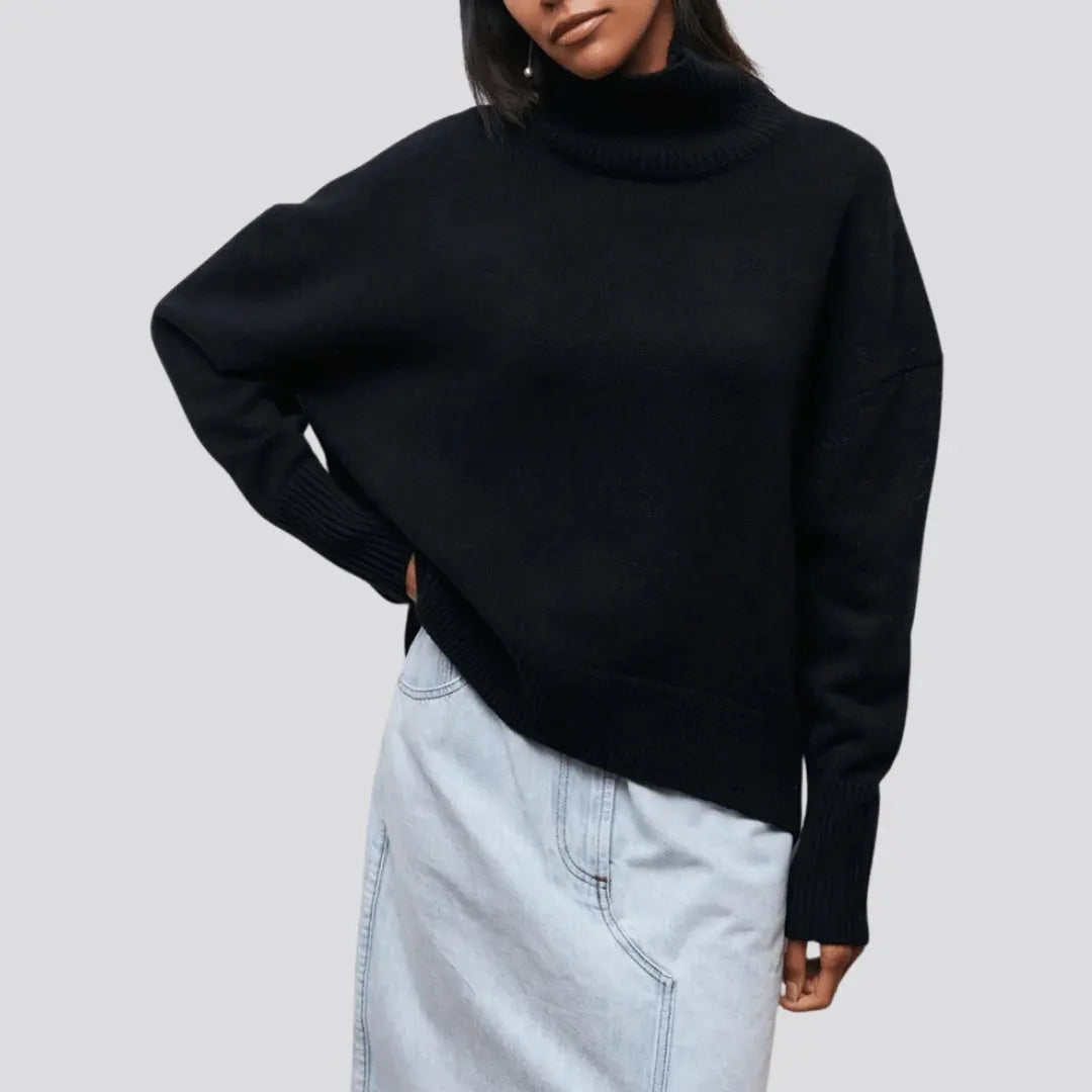 Clara Knit Turtleneck Sweater
