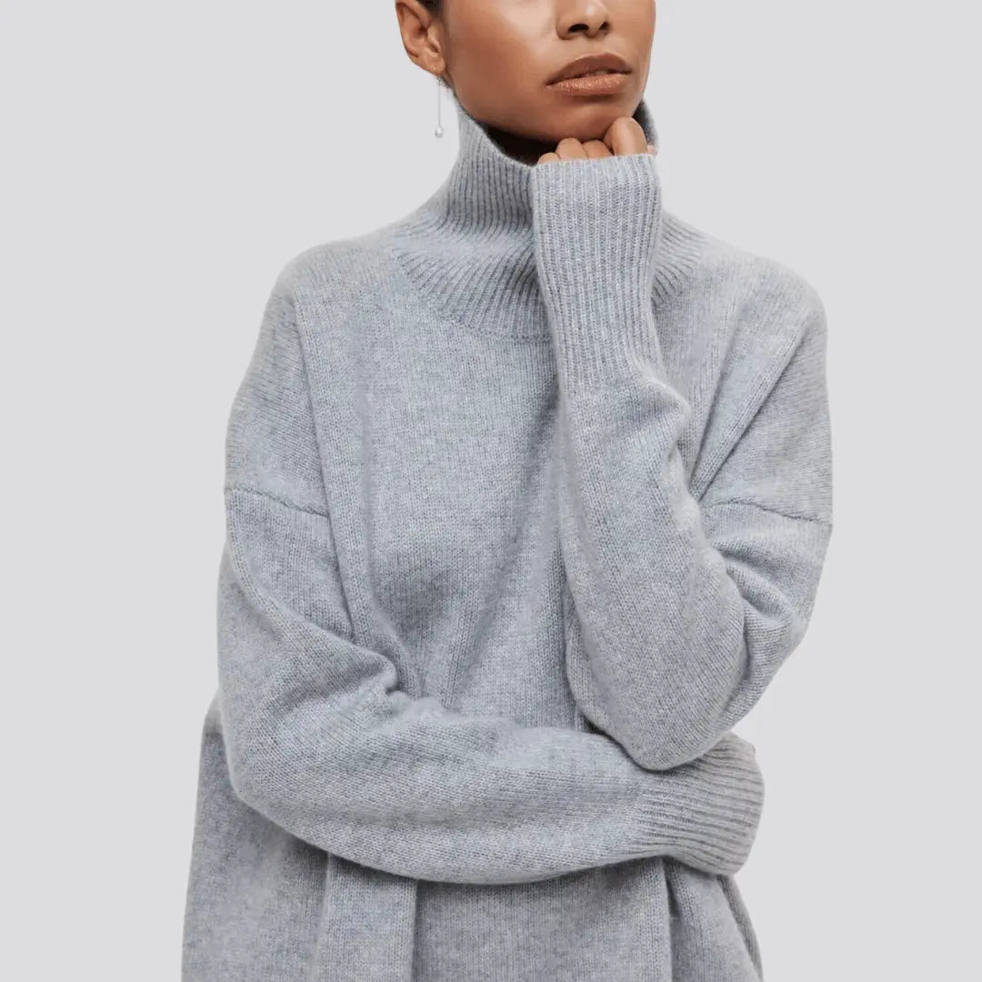Clara Knit Turtleneck Sweater