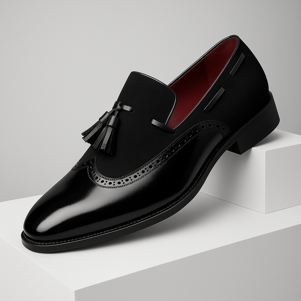 Lusso Gradient Tassel Loafers
