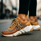 Ravena Knit Leopard Runners