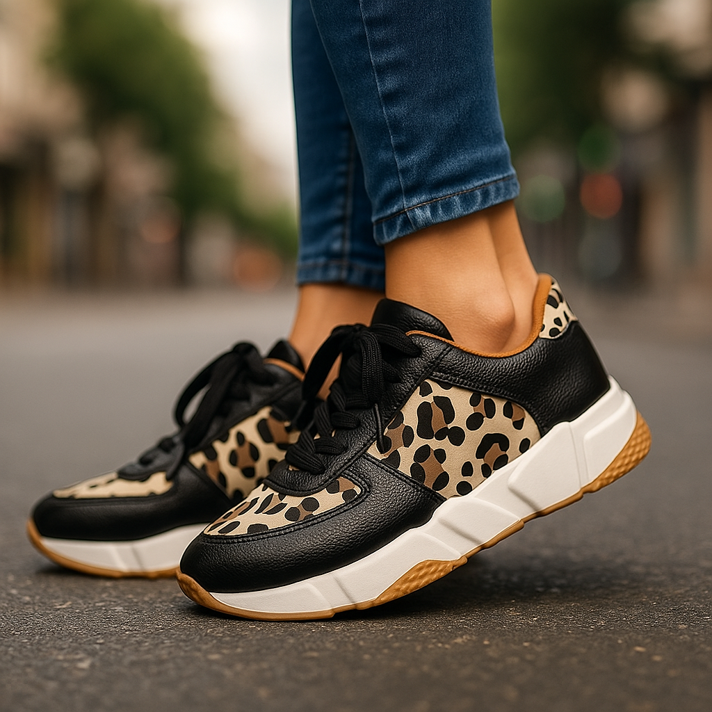 Ravena Knit Leopard Runners