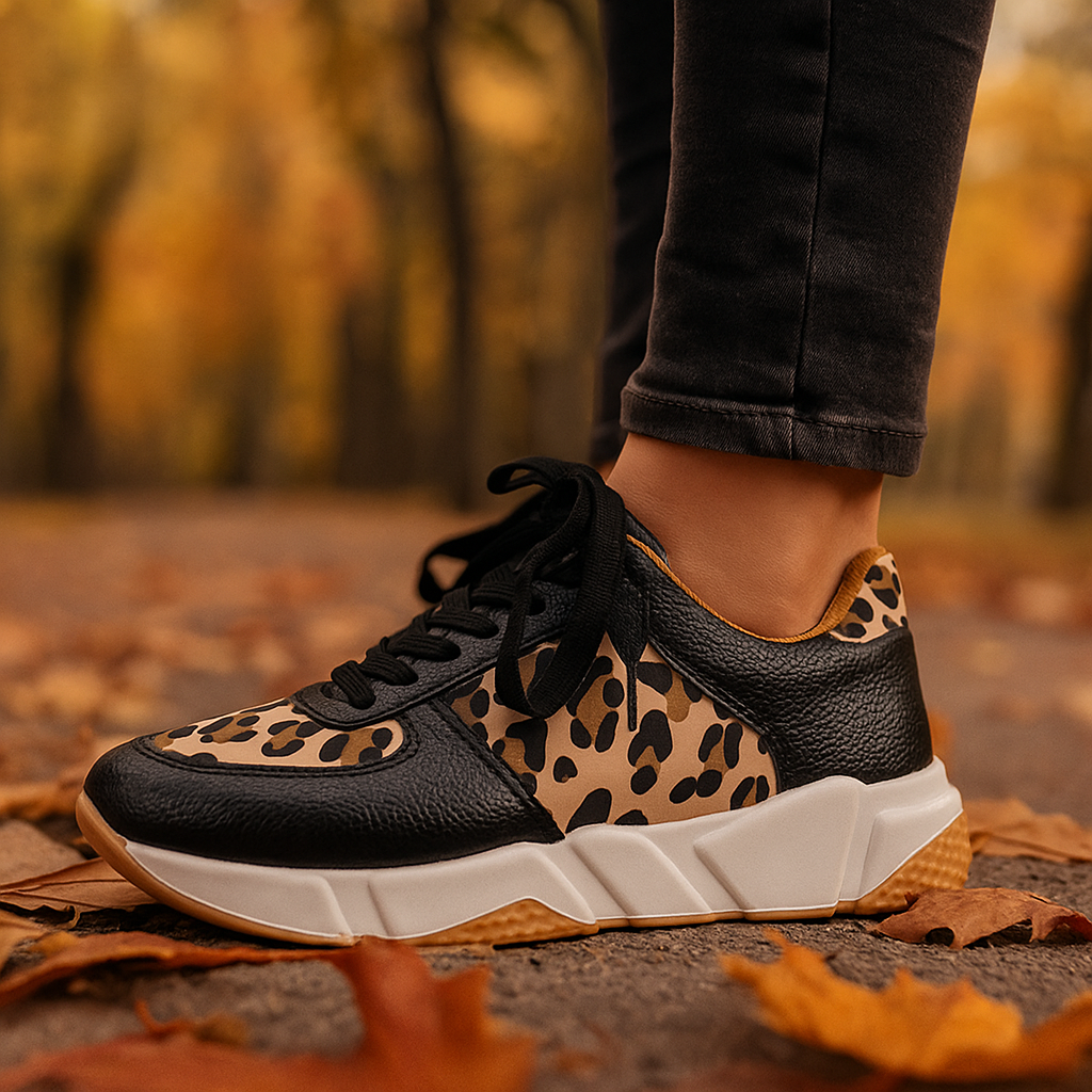 Ravena Knit Leopard Runners