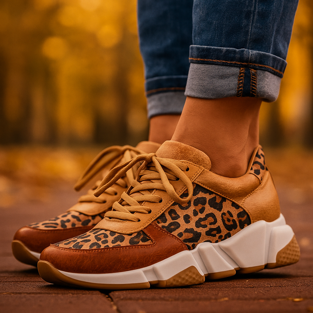 Ravena Knit Leopard Runners