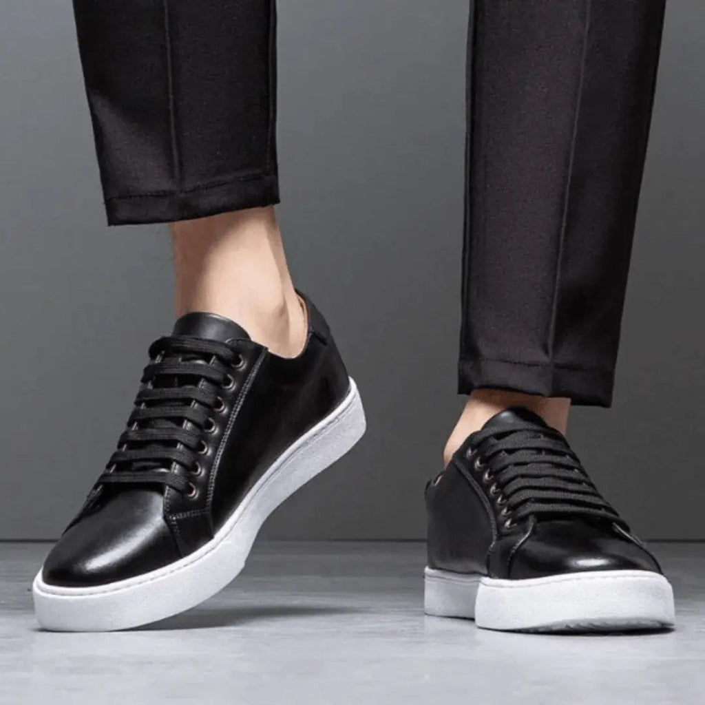 Valmont Leather Low Tops