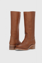 Clara Tall PU Leather Boots