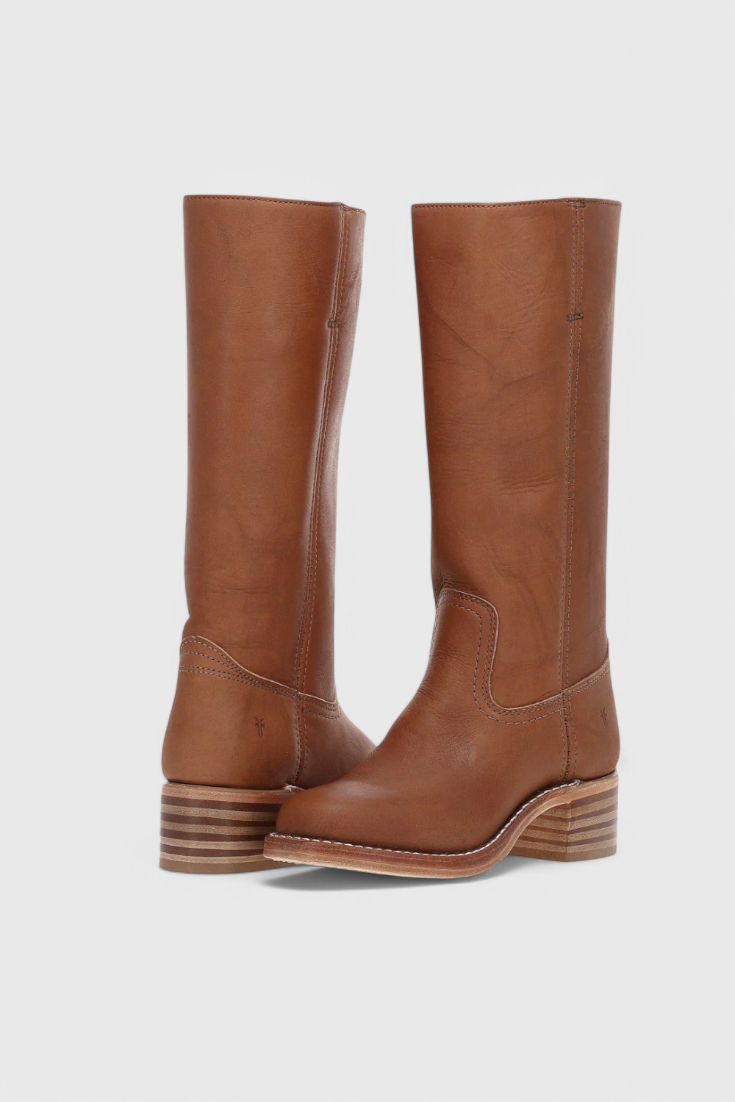 Clara Tall PU Leather Boots