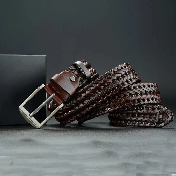 Lourdes Cowhide Leather Belt