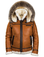Zurich Premium Leather Aviator Jacket