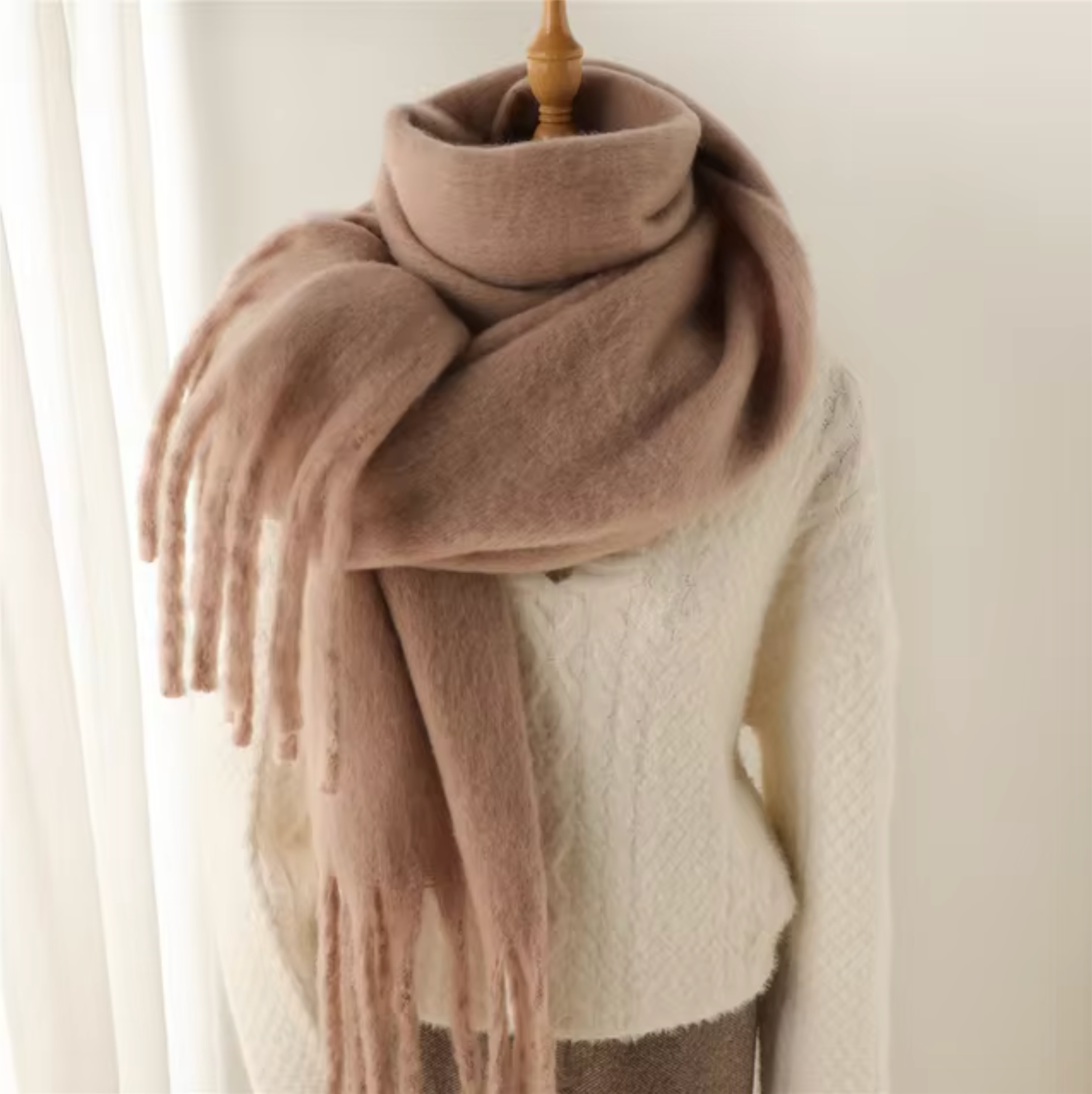 Elyra Cashmere Pashmina Scarf