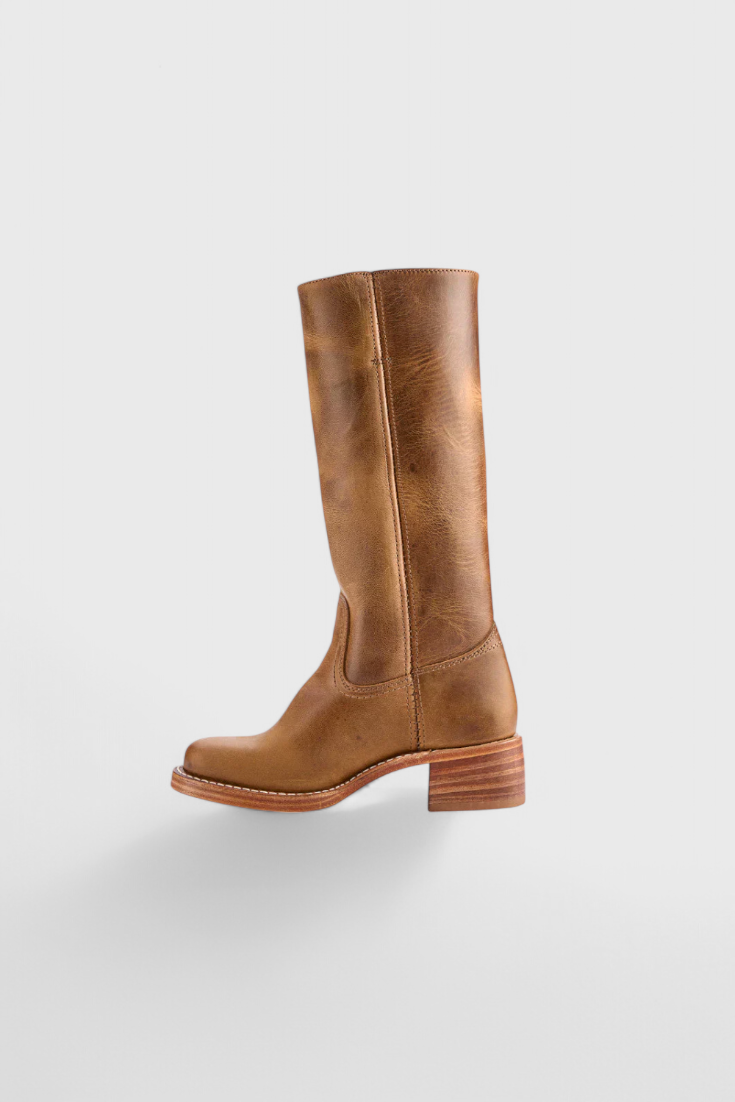 Clara Tall PU Leather Boots