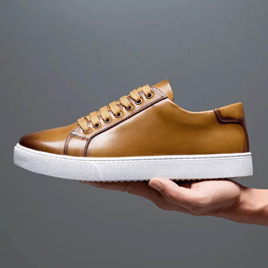 Valmont Leather Low Tops