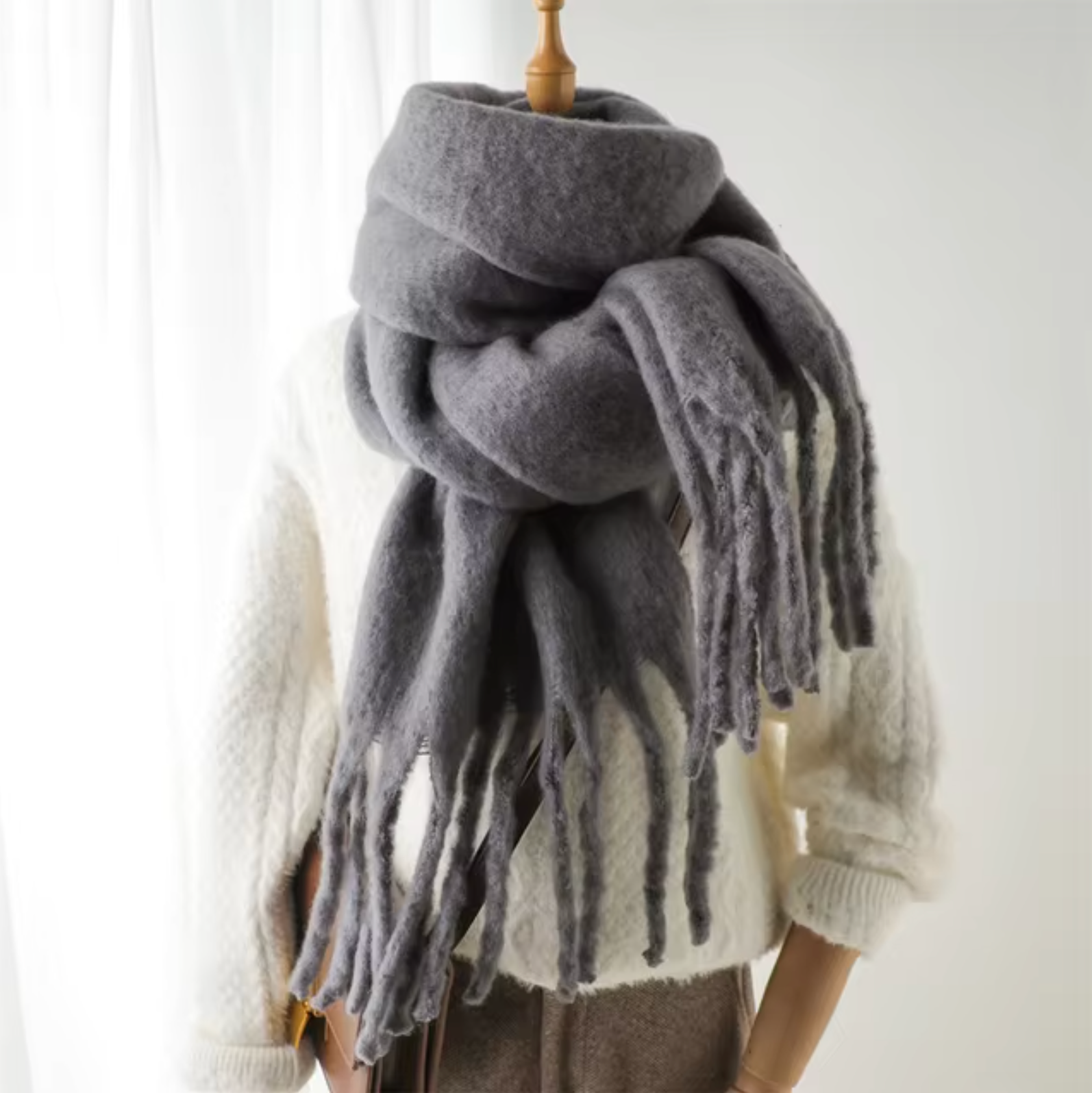 Elyra Cashmere Pashmina Scarf