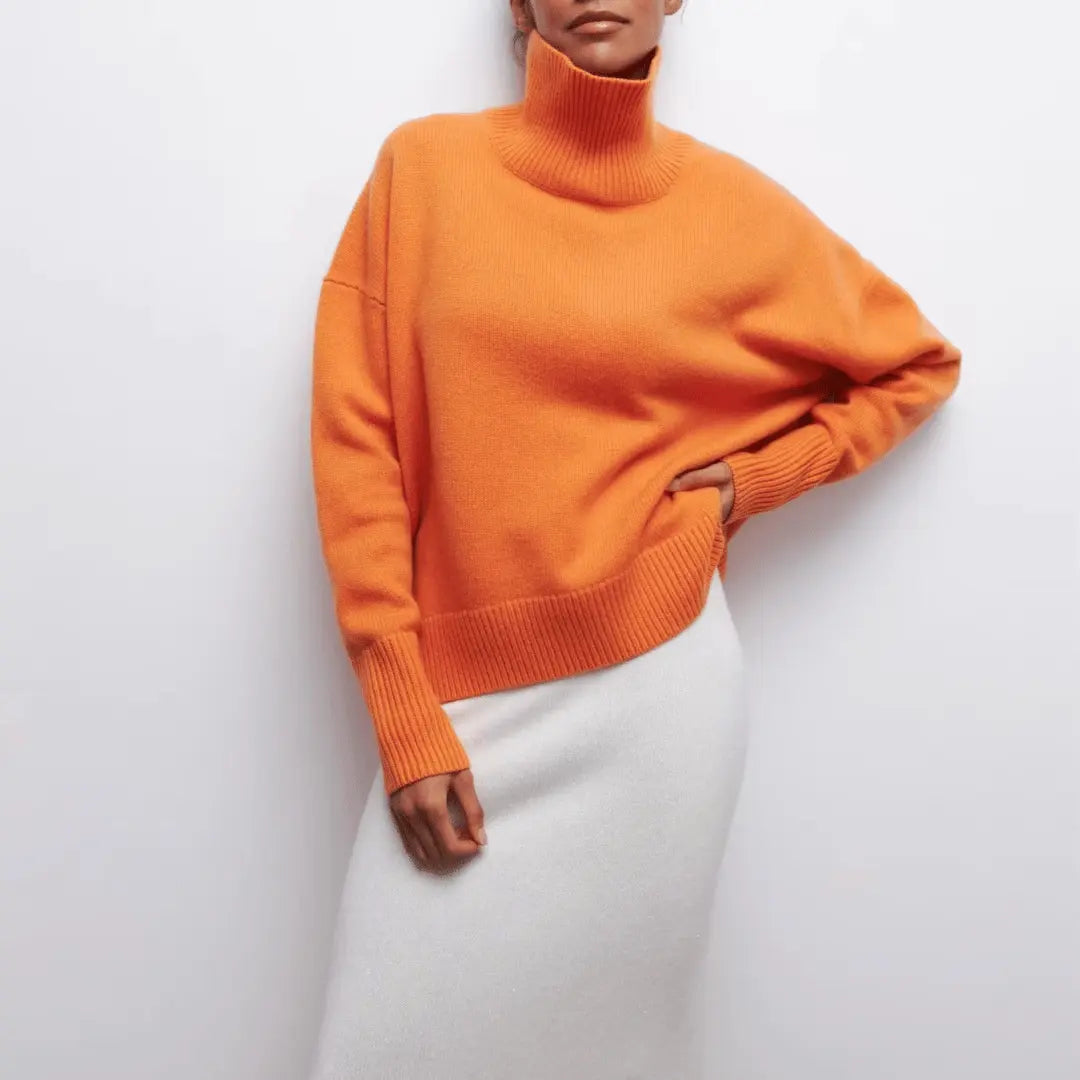 Clara Knit Turtleneck Sweater
