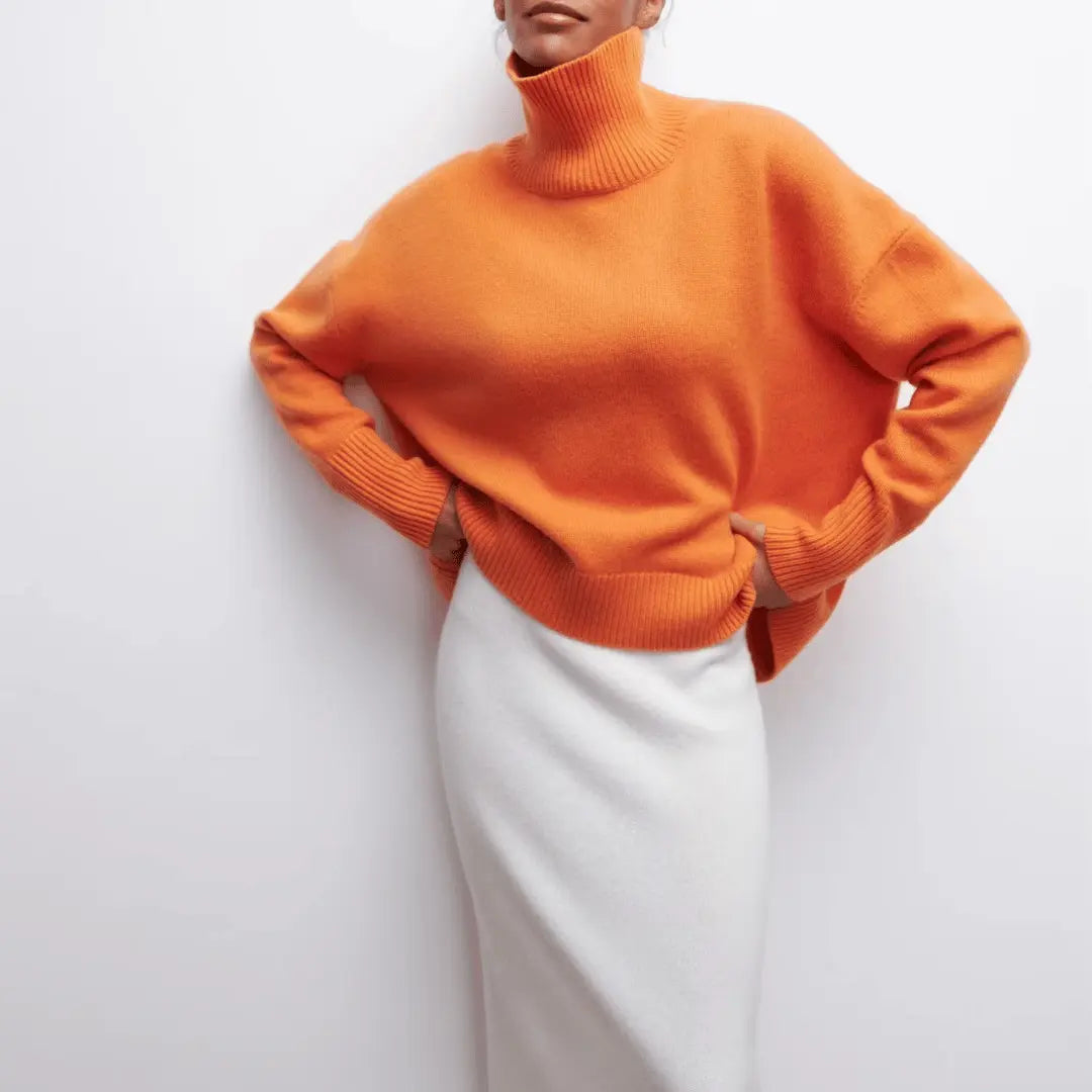 Clara Knit Turtleneck Sweater