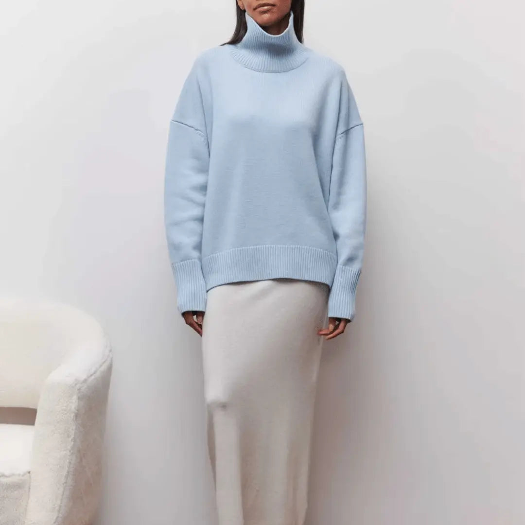 Clara Knit Turtleneck Sweater