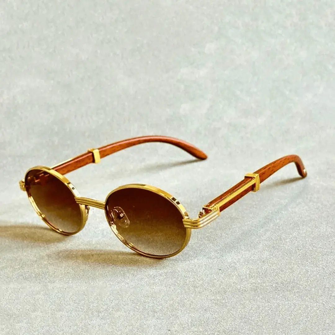 Women’s Belluno Round-Frame Sunglasses