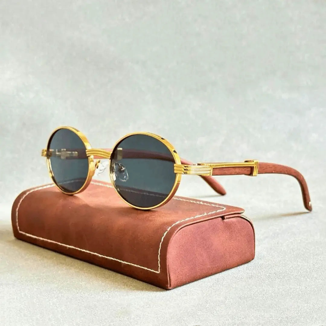 Women’s Belluno Round-Frame Sunglasses