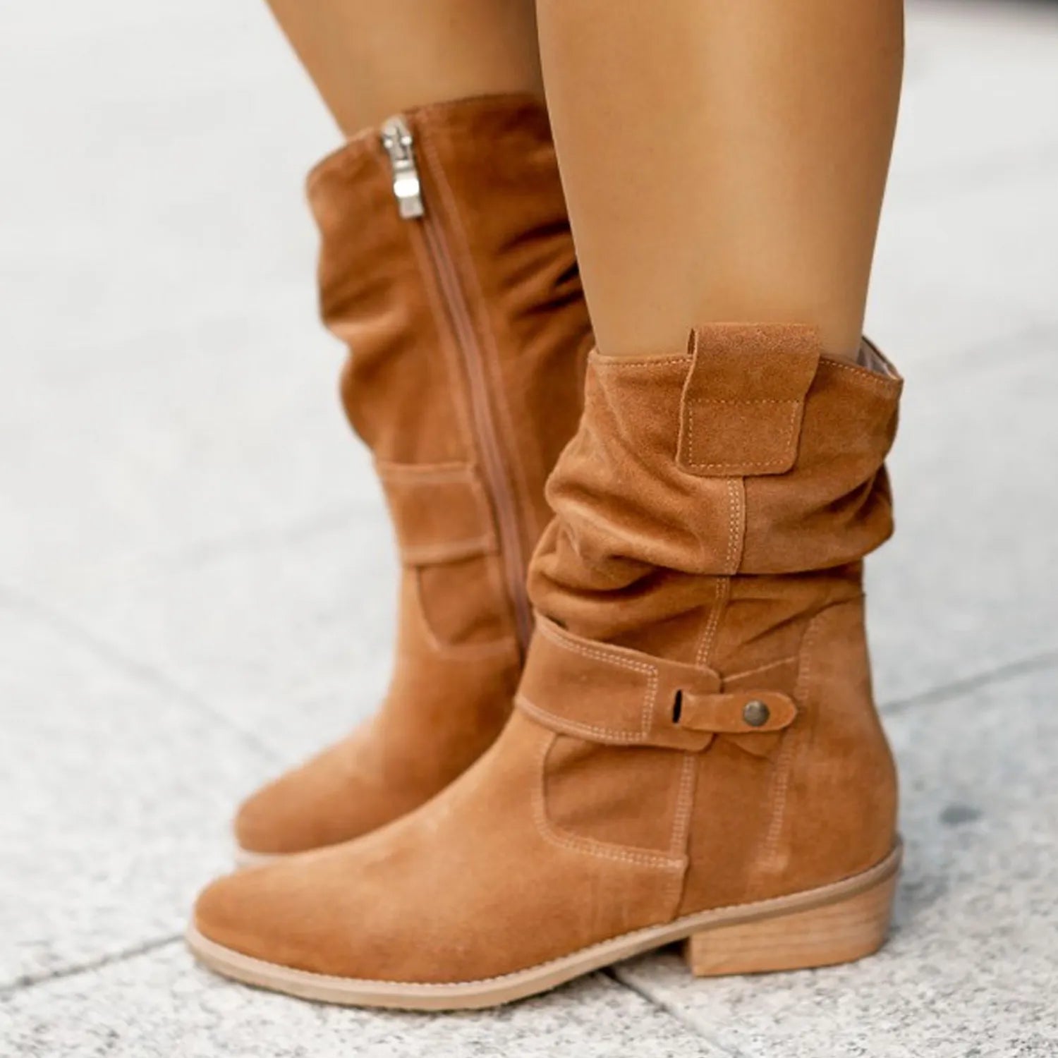 Siena Suede Ankle Boots