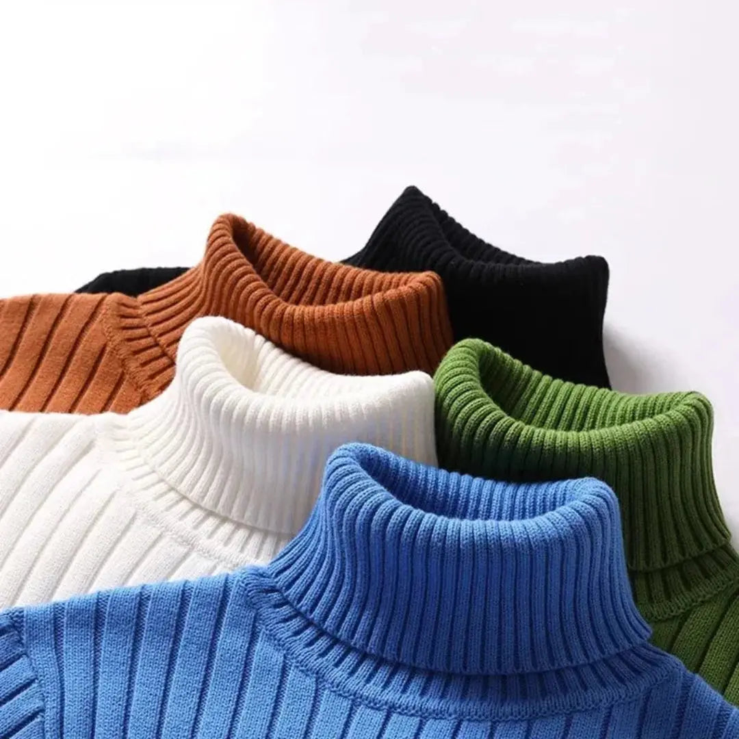 Huxley Ribbed Knit Cotton Sweater