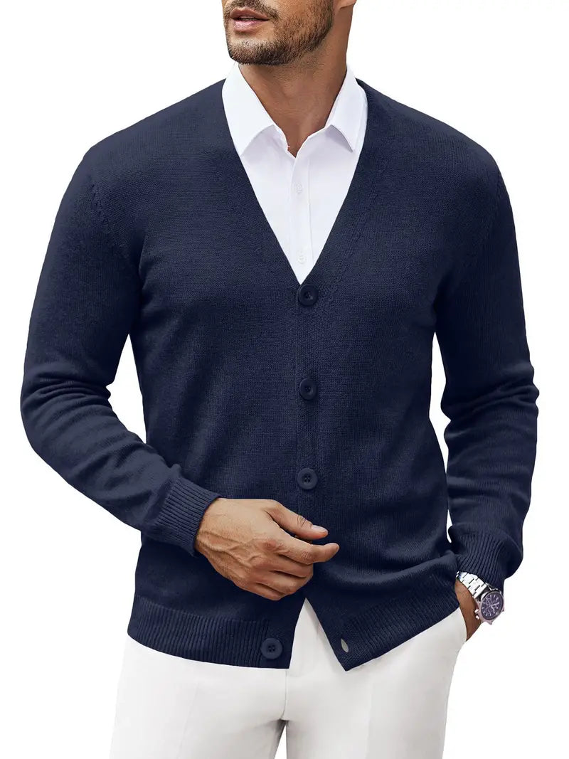 Napoli Open-Front Knit Cardigan