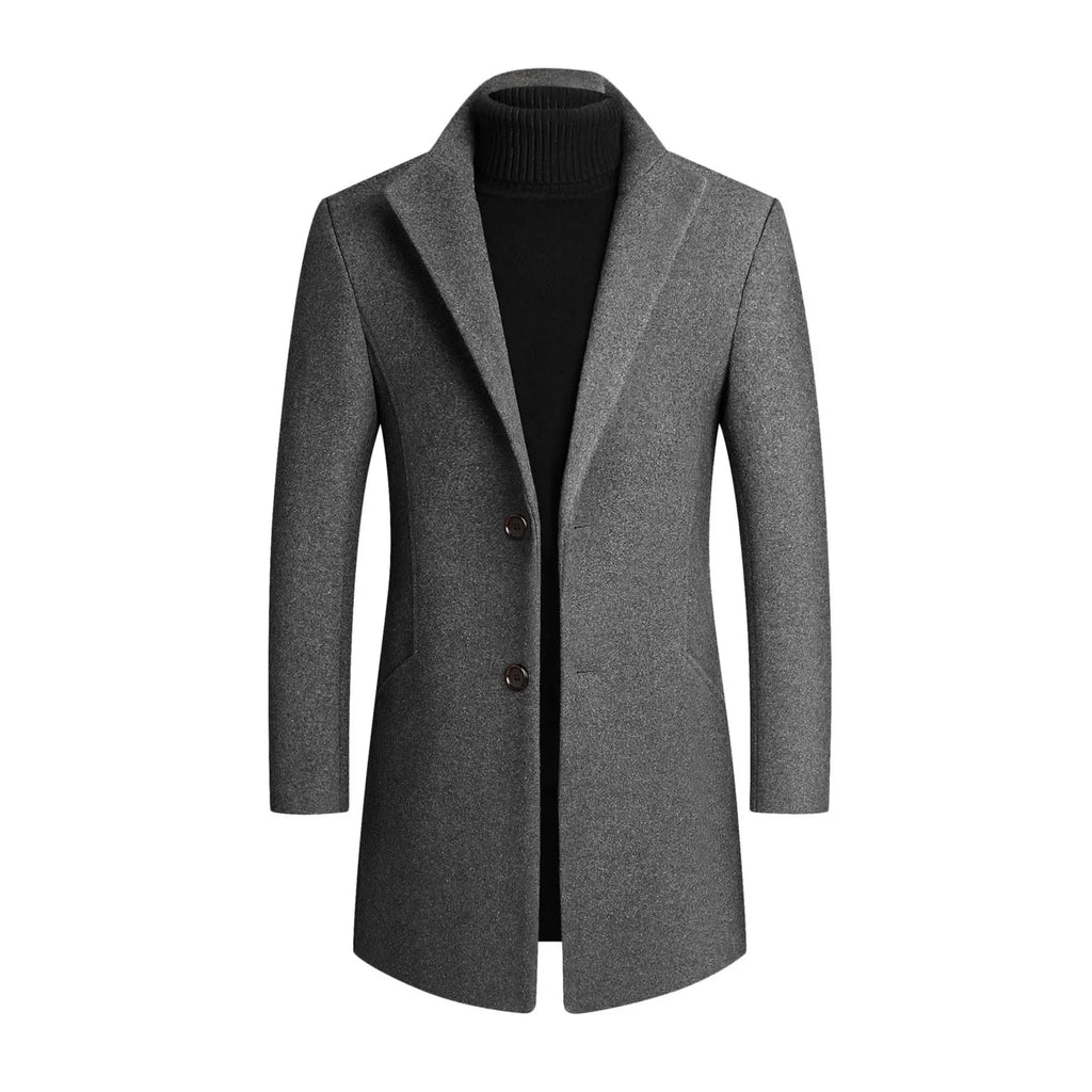 Lucerne Insulated Wool-Blend Coat