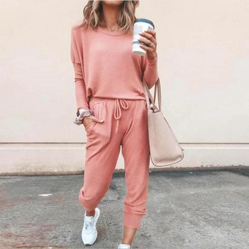 Celeste Soft Knit Tracksuit Set