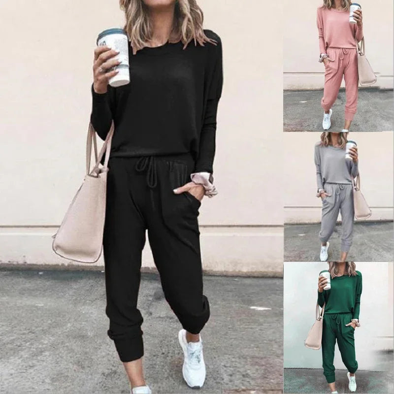 Celeste Soft Knit Tracksuit Set