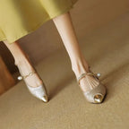 Allegra Slingback Kitten Heels