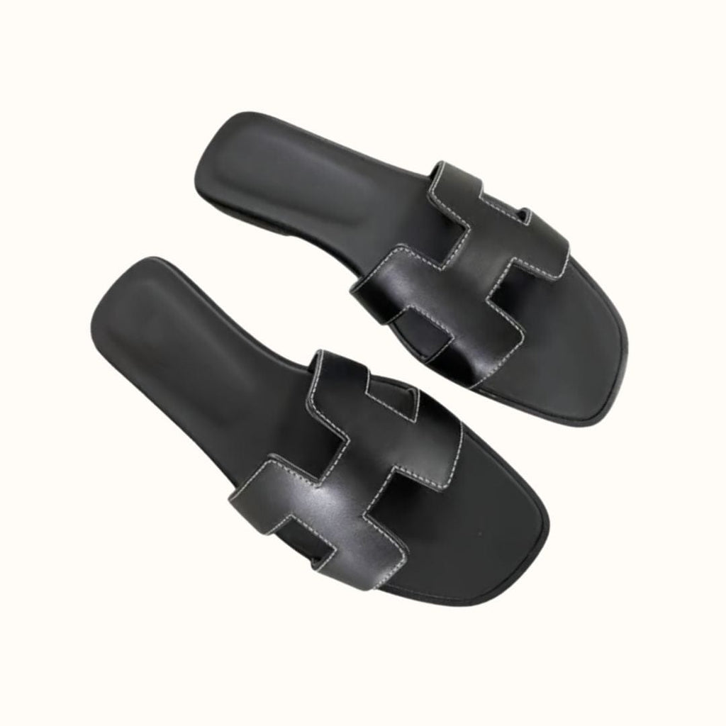Sorelle Cutout Slide Sandals