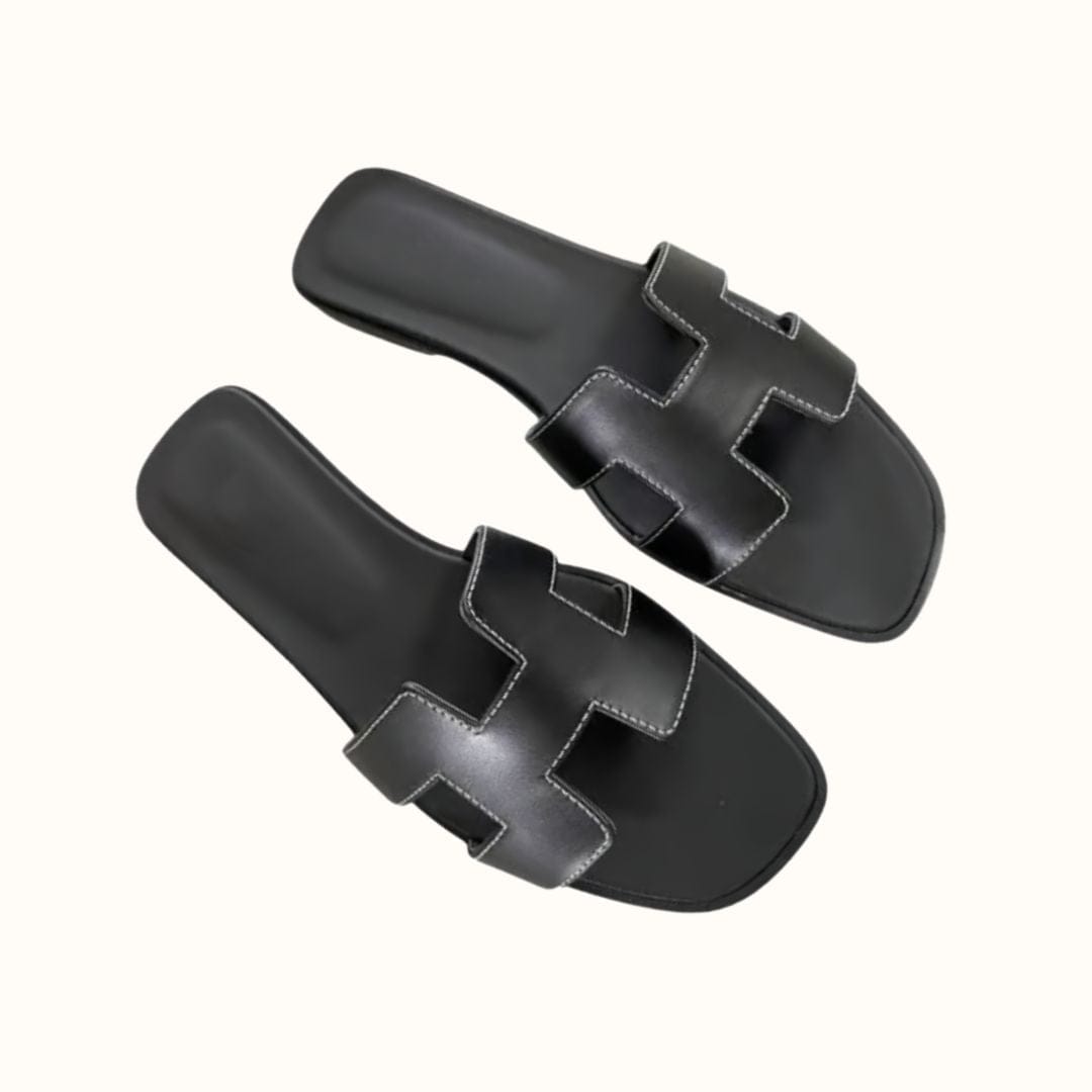 Sorelle Cutout Slide Sandals