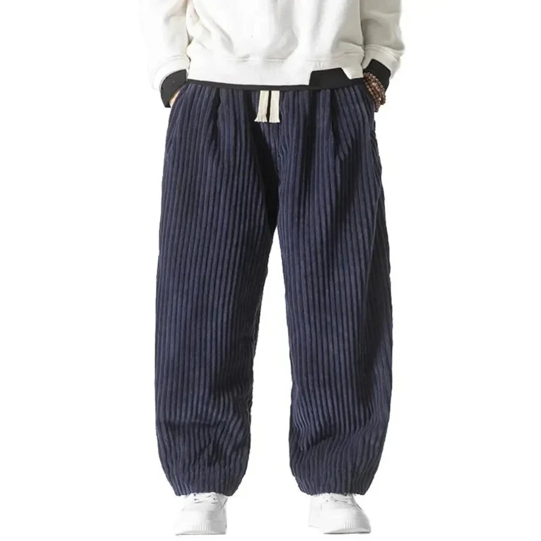 Arlo Wide-Leg Corduroy Pants