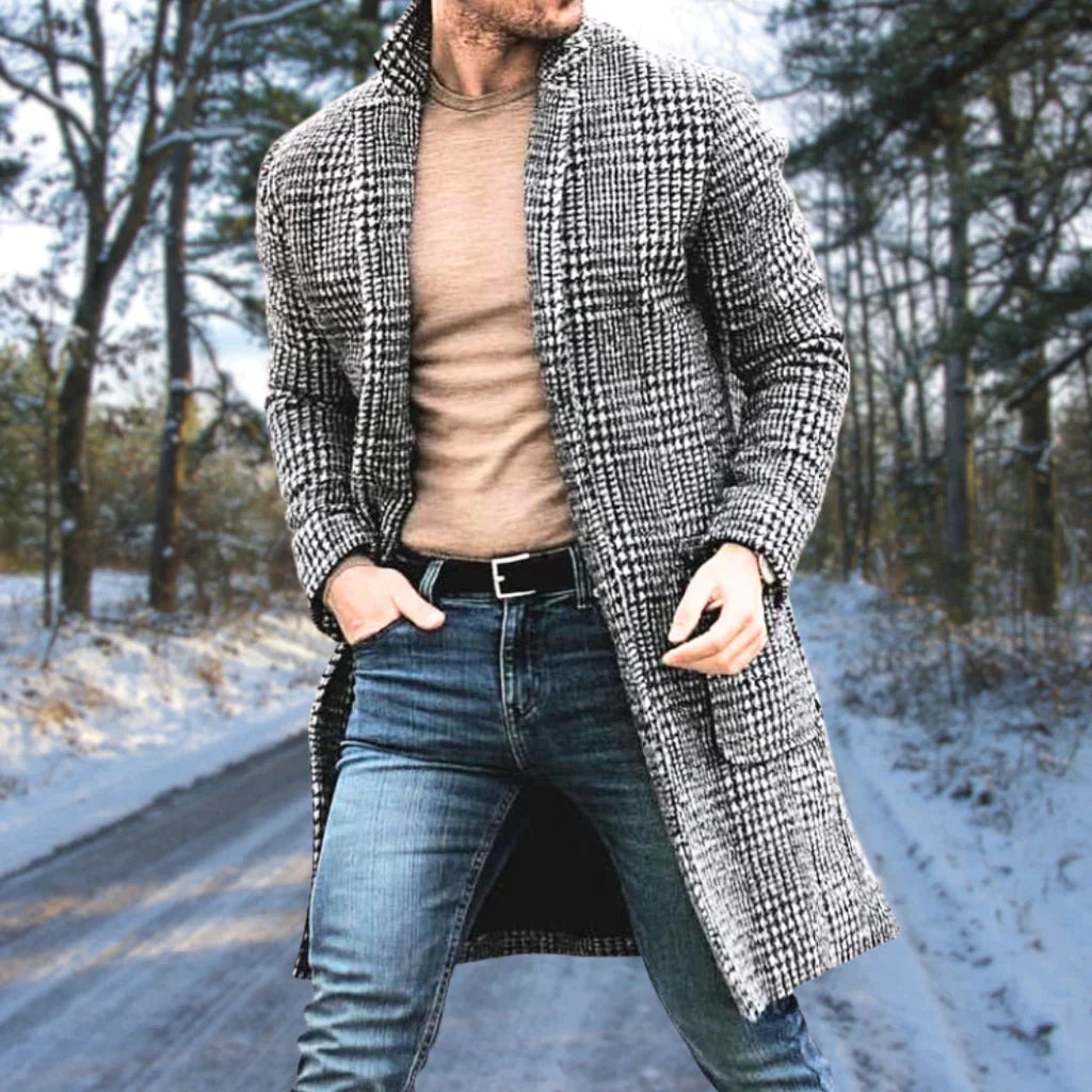 Men’s Florence Wool Checkered Jacket
