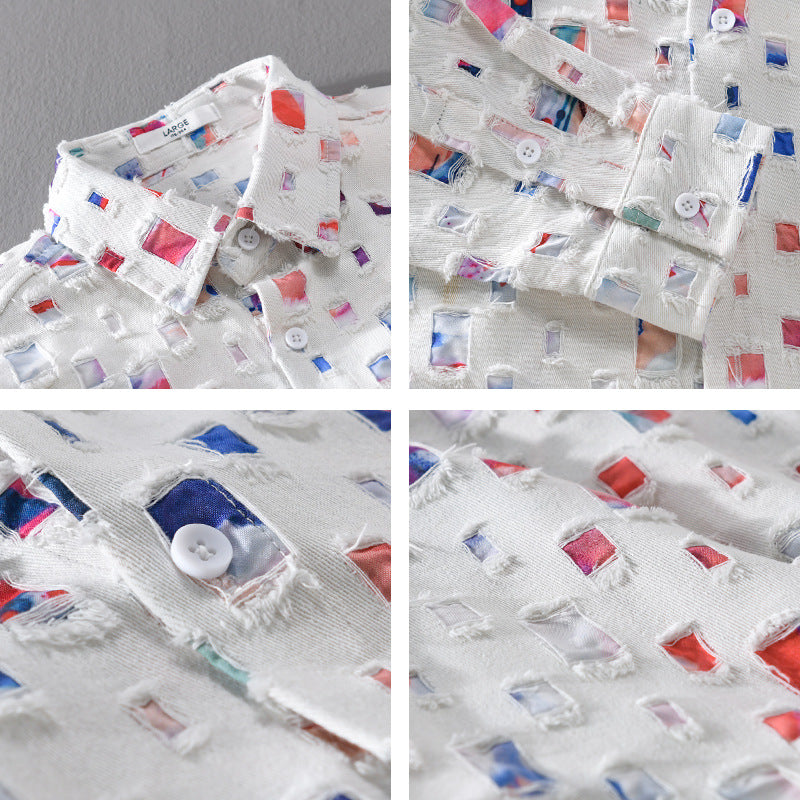 Sorrento Mosaic Cotton Shirt