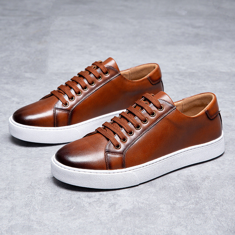 Milan Genuine Leather Sneakers