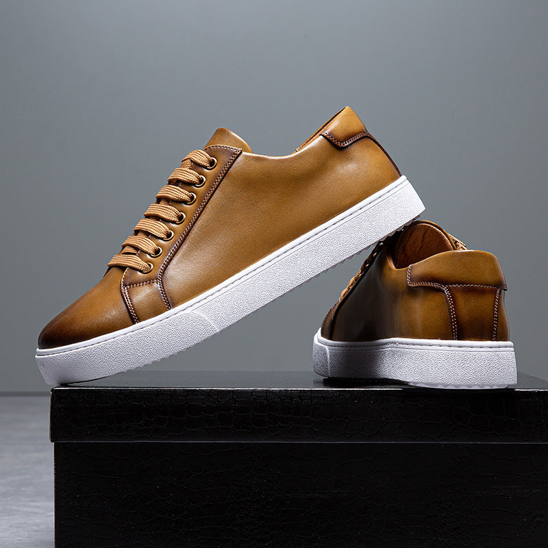 Milan Genuine Leather Sneakers