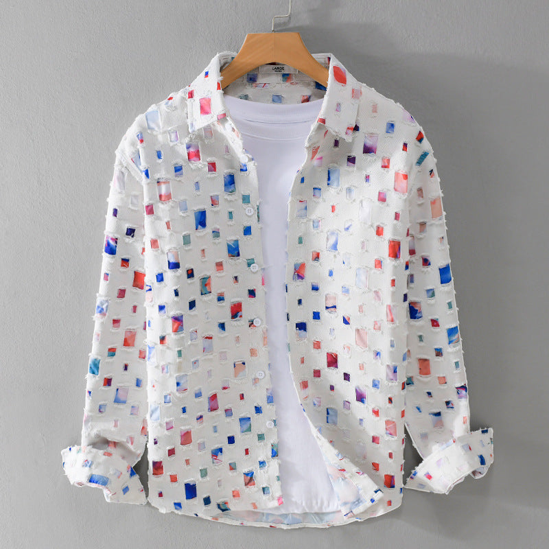 Sorrento Mosaic Cotton Shirt