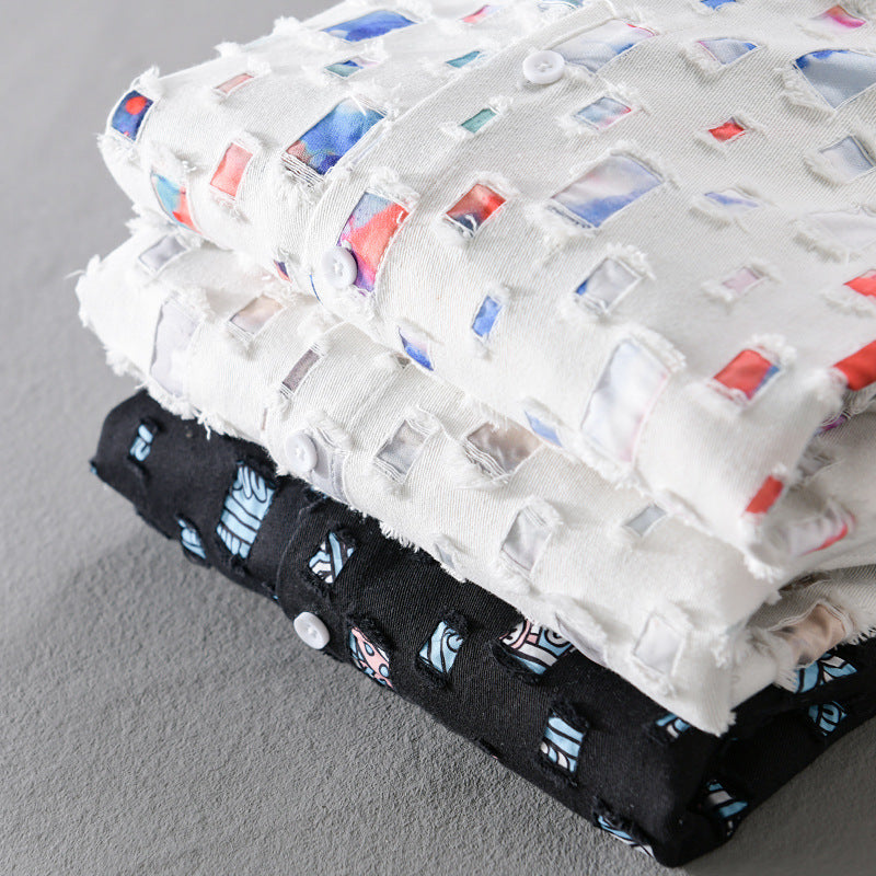 Sorrento Mosaic Cotton Shirt