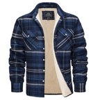 Grayson Checked Sherpa Jacket