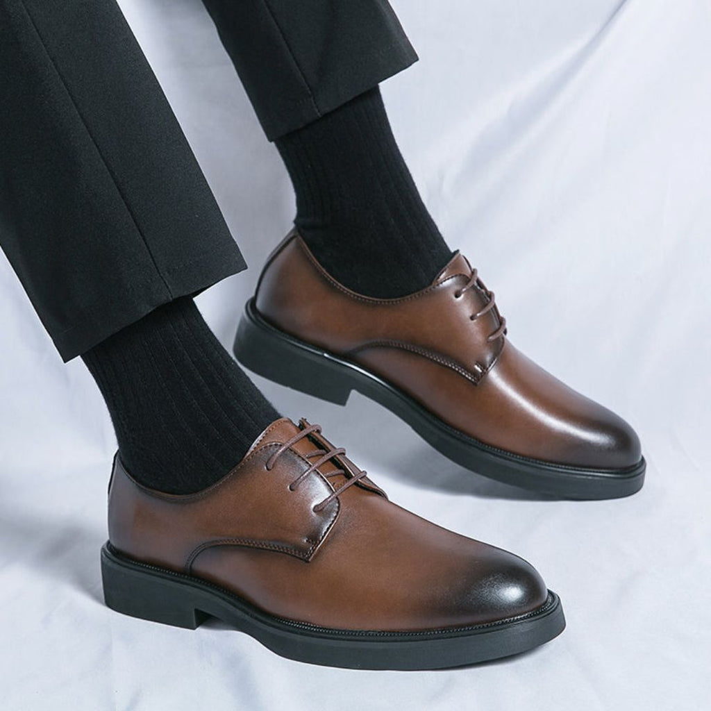 Lorenzo Leather Derby Shoes
