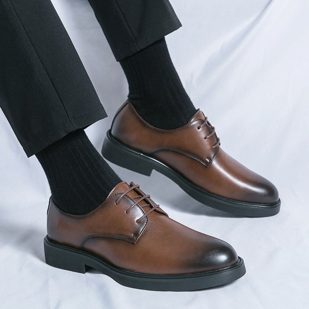 Lorenzo Leather Derby Shoes