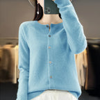 Santorini Merino Wool Cardigan