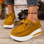 Liora Suede Platform Walkers